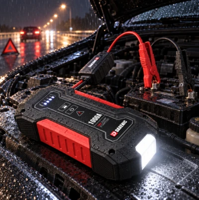 Oppladbar Jump Starter